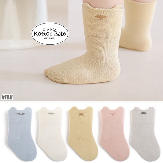 0-1 thn | KAOS KAKI PENDEK BAYI ANAK IMPOR NEWBORN SOCKS PEREMPUAN catalog NMBB FAV