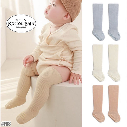 0-1 thn | KAOS KAKI POLOS BAYI ANAK IMPOR NEWBORN SOCKS UNISEX catalog NMBB FAS