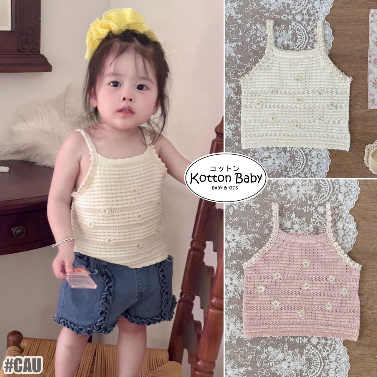 0-4 Thn | ATASAN BAJU KNIT RAJUT BAYI PAKAIAN ANAK PEREMPUAN catalog CTML CAU