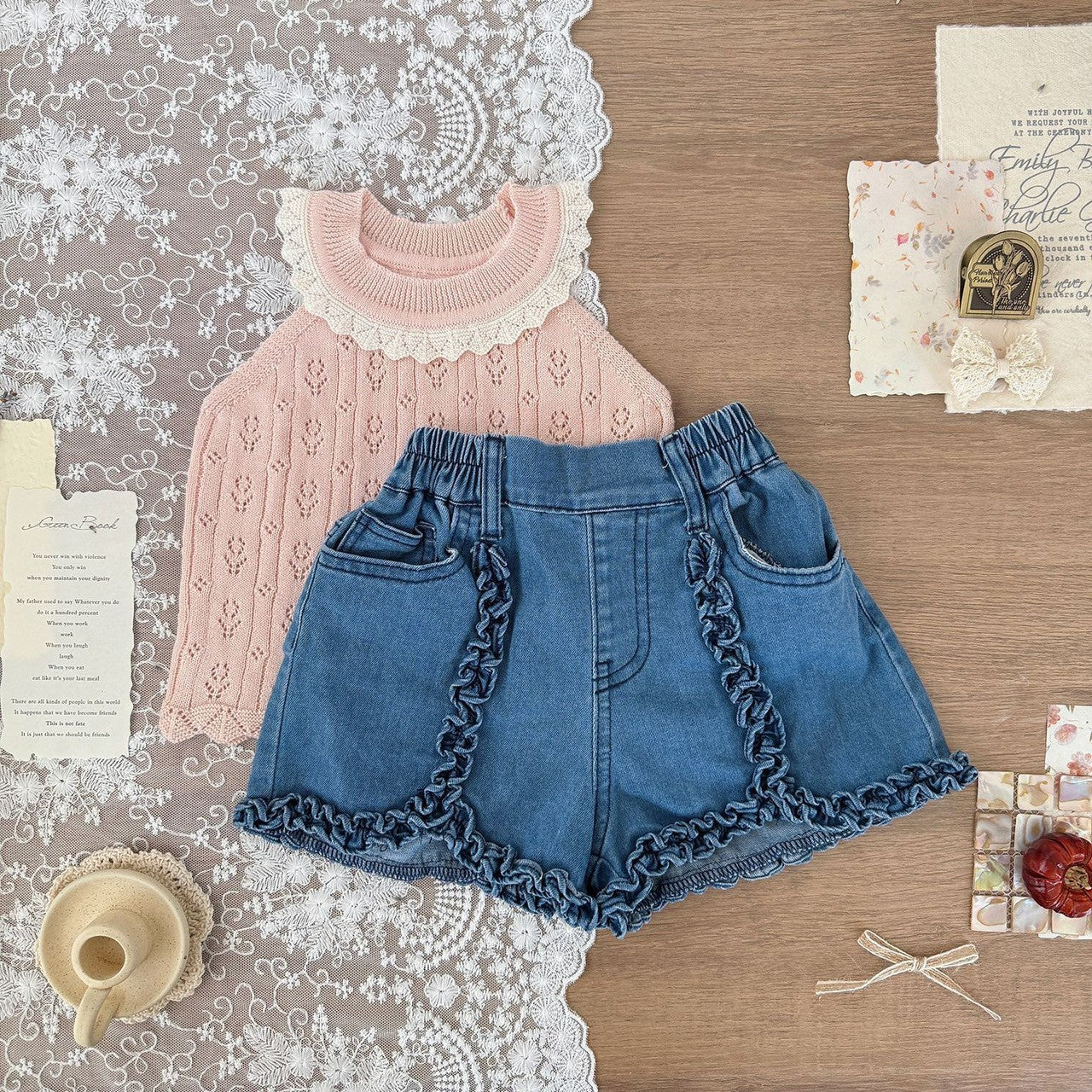 0-4 Thn | ATASAN BAJU KNIT RAJUT BAYI PAKAIAN ANAK PEREMPUAN catalog CTML CAW