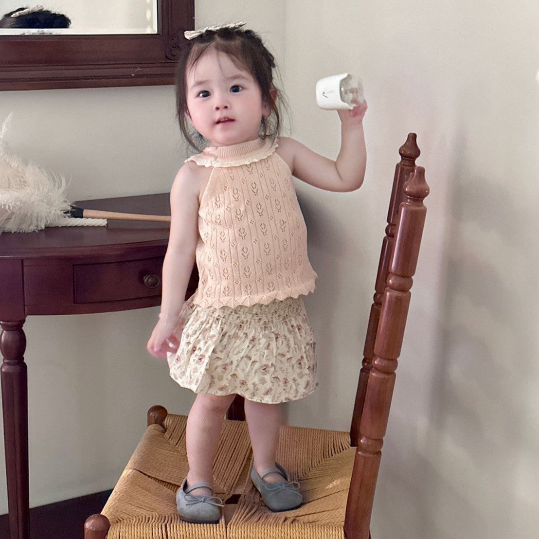 0-4 Thn | ATASAN BAJU KNIT RAJUT BAYI PAKAIAN ANAK PEREMPUAN catalog CTML CAW