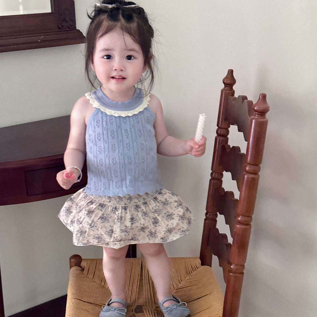 0-4 Thn | ATASAN BAJU KNIT RAJUT BAYI PAKAIAN ANAK PEREMPUAN catalog CTML CAW