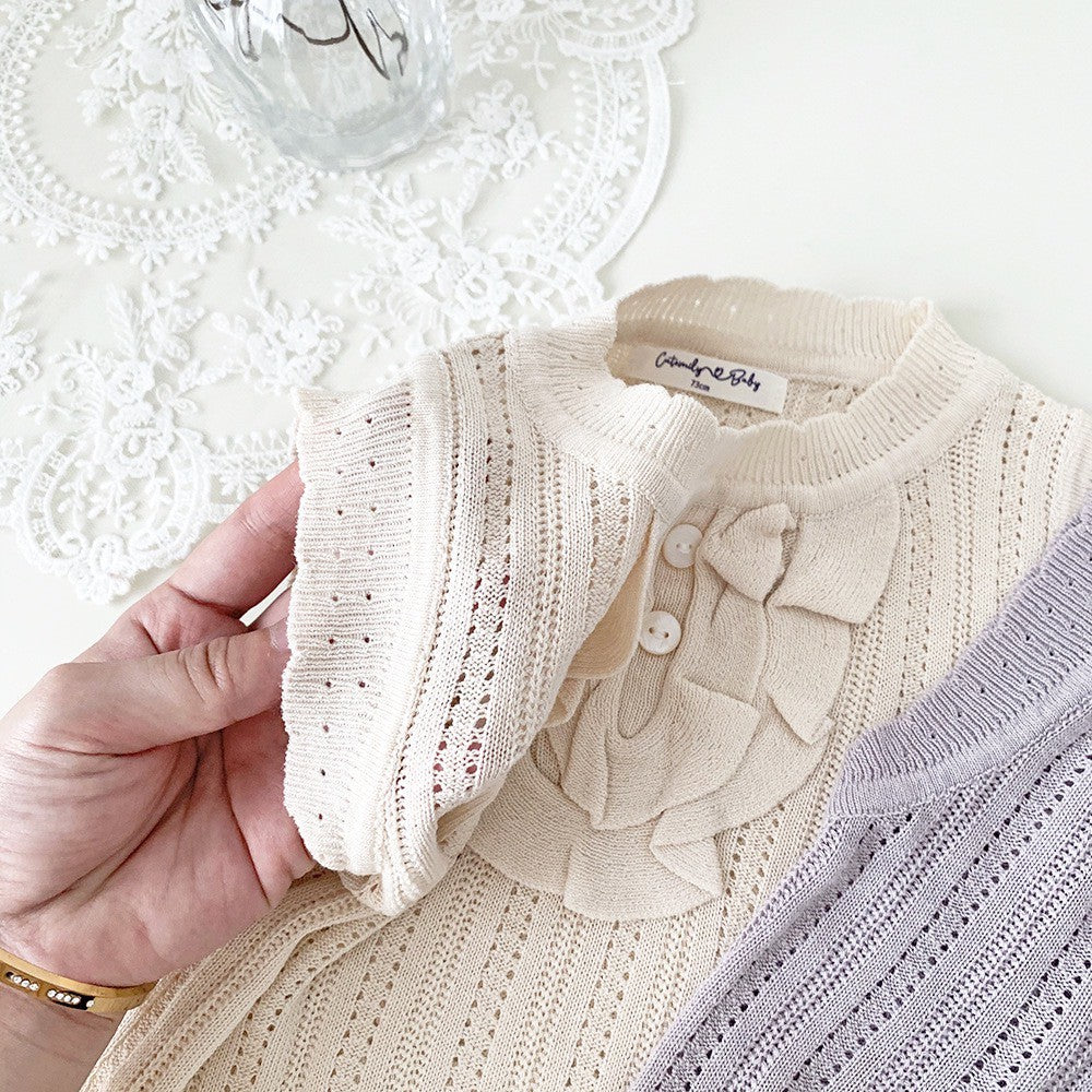 0-4 Thn | ATASAN BAJU KNIT RAJUT BAYI PAKAIAN ANAK PEREMPUAN catalog CTML CBF