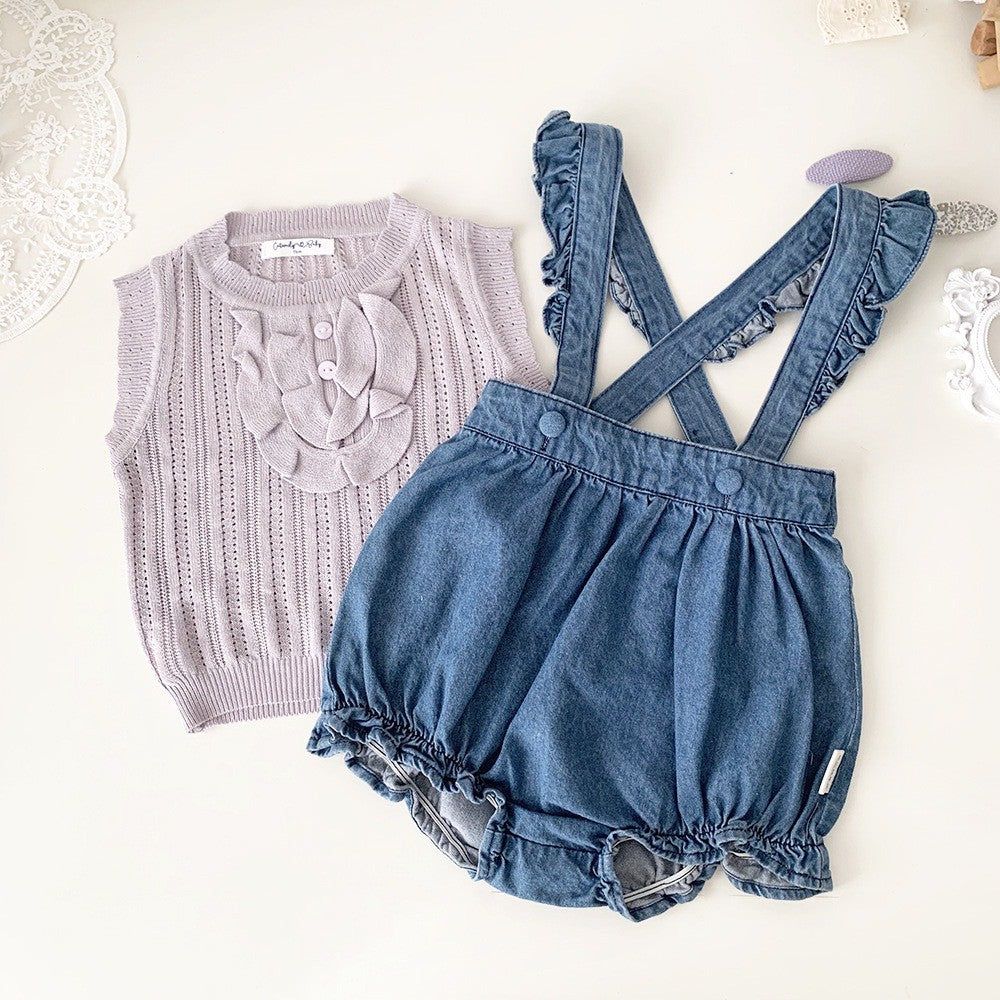 0-4 Thn | ATASAN BAJU KNIT RAJUT BAYI PAKAIAN ANAK PEREMPUAN catalog CTML CBF