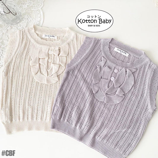 0-4 Thn | ATASAN BAJU KNIT RAJUT BAYI PAKAIAN ANAK PEREMPUAN catalog CTML CBF