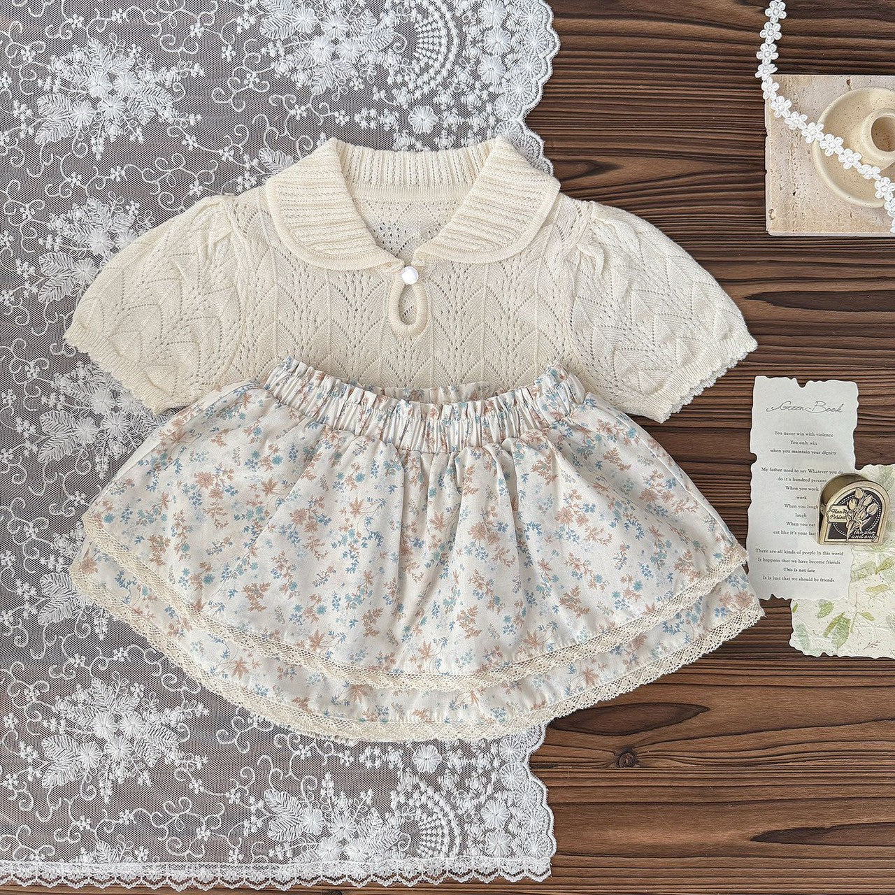 0-4 Thn | ATASAN BAJU KNIT RAJUT BAYI PAKAIAN ANAK PEREMPUAN catalog CTML CBM