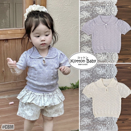 0-4 Thn | ATASAN BAJU KNIT RAJUT BAYI PAKAIAN ANAK PEREMPUAN catalog CTML CBM