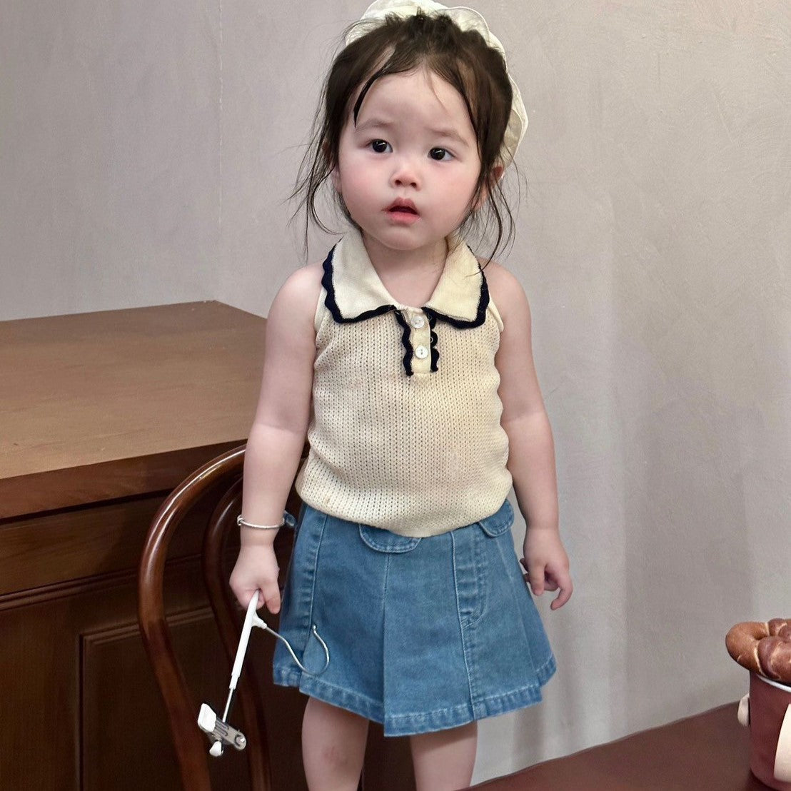 0-4 Thn | ATASAN BAJU KNIT RAJUT KAOS KEMEJA BAYI PAKAIAN ANAK PEREMPUAN catalog CTML CAY