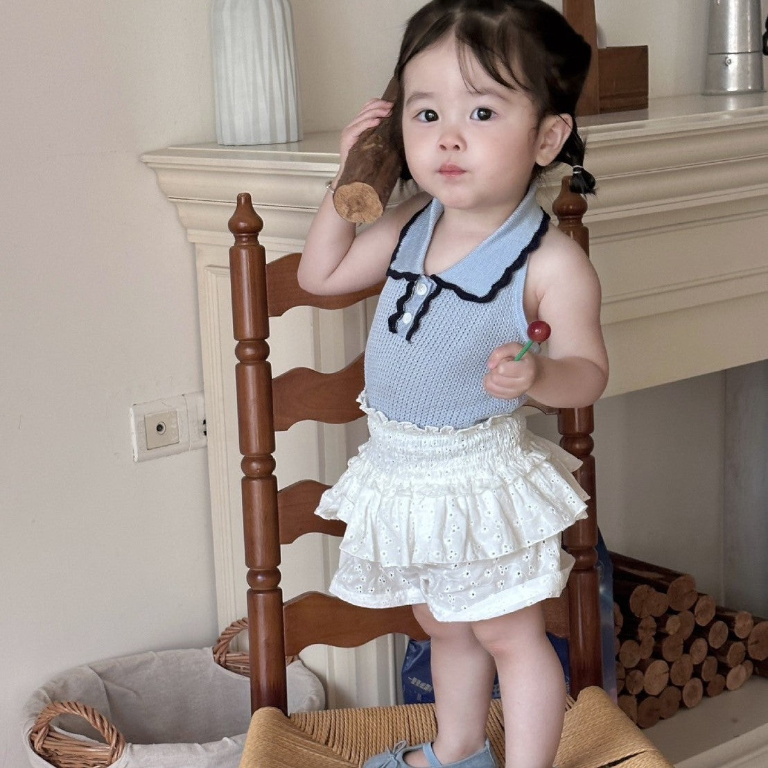 0-4 Thn | ATASAN BAJU KNIT RAJUT KAOS KEMEJA BAYI PAKAIAN ANAK PEREMPUAN catalog CTML CAY