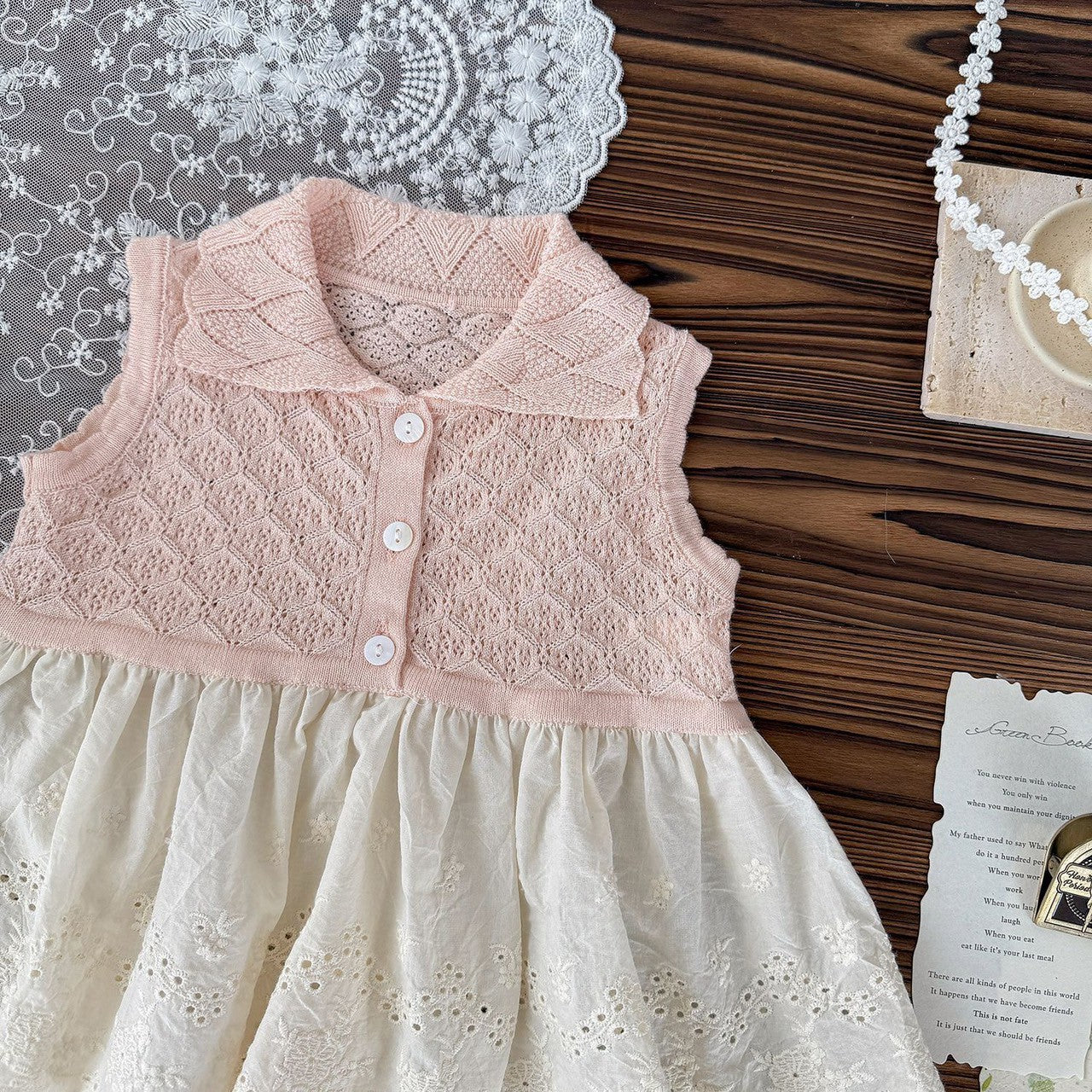 0-4 Thn | DRESS ATASAN BAJU KNIT RAJUT BAYI PAKAIAN ANAK PEREMPUAN CATALOG CTML CBH