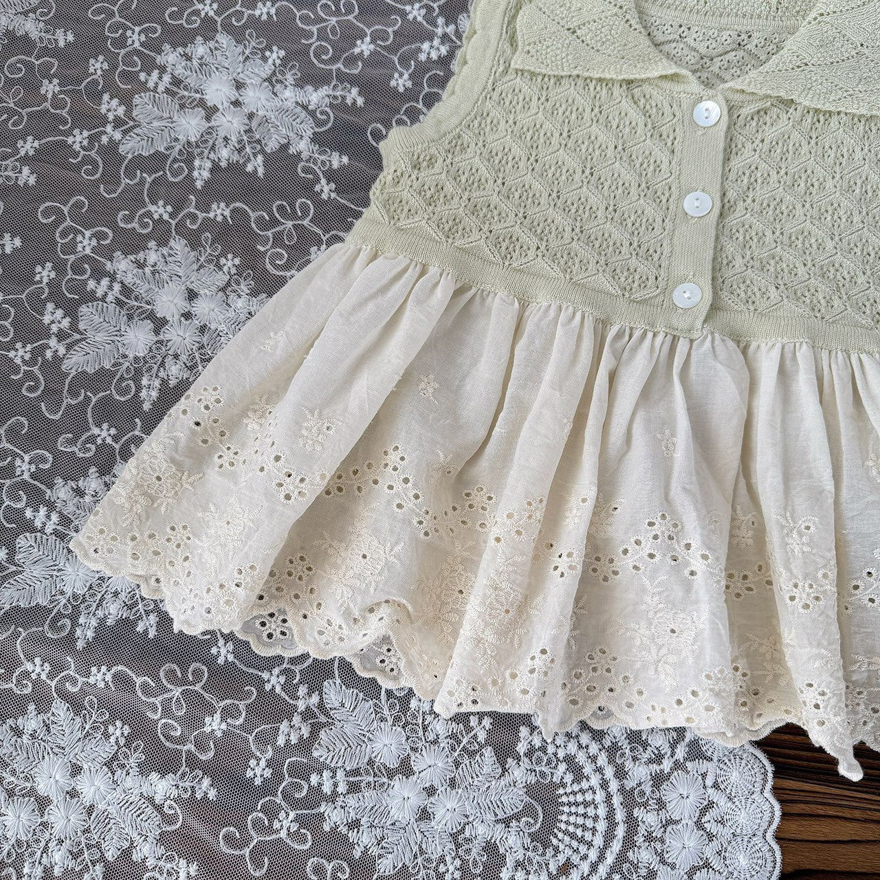 0-4 Thn | DRESS ATASAN BAJU KNIT RAJUT BAYI PAKAIAN ANAK PEREMPUAN CATALOG CTML CBH