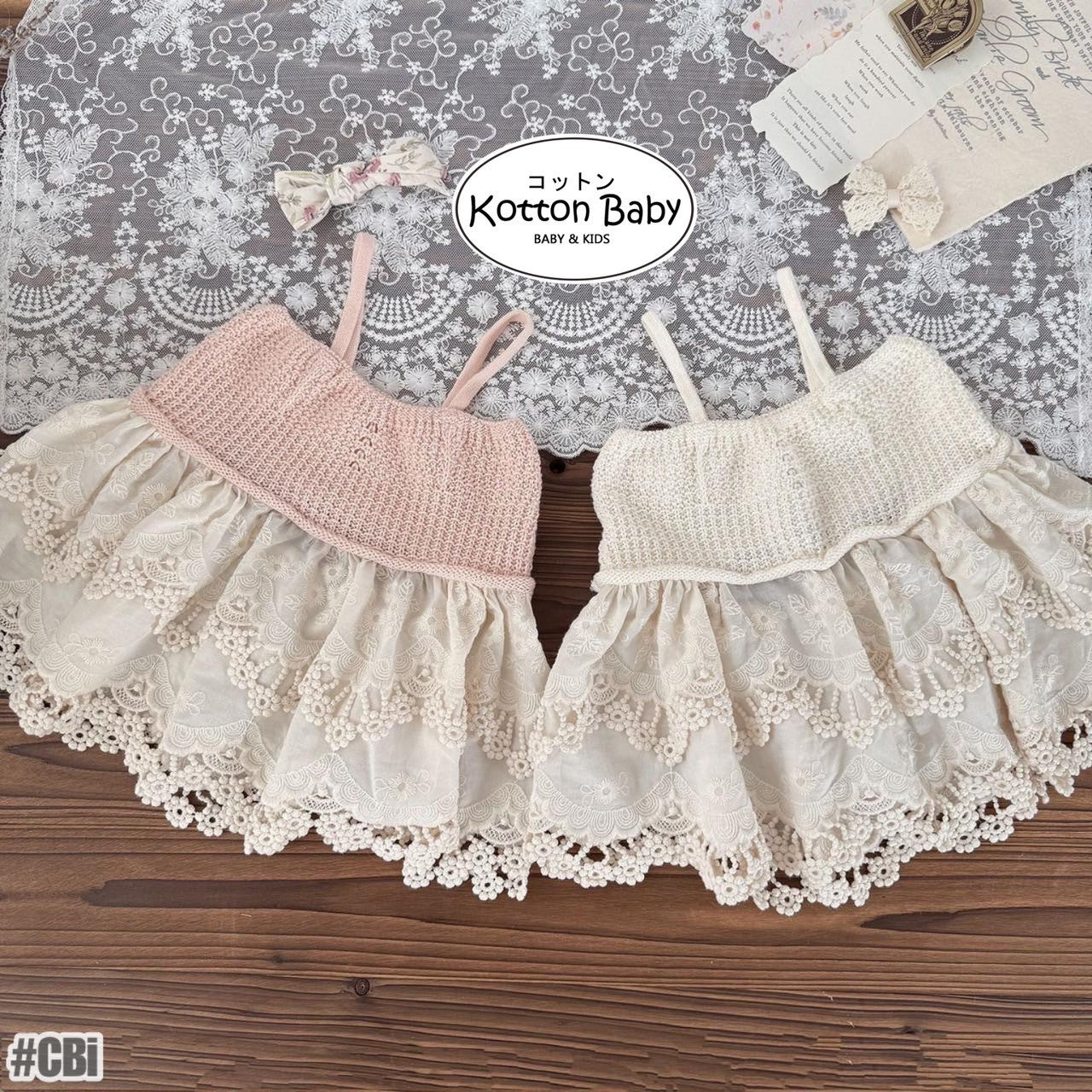 0-4 Thn | DRESS ATASAN BAJU KNIT RAJUT BAYI PAKAIAN ANAK PEREMPUAN CATALOG CTML CBi