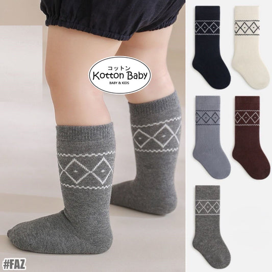 0-8 thn | KAOS KAKI BAYI BASIC ANAK IMPOR SOCKS LUCU LAKI-LAKI Catalog NMBB FAZ