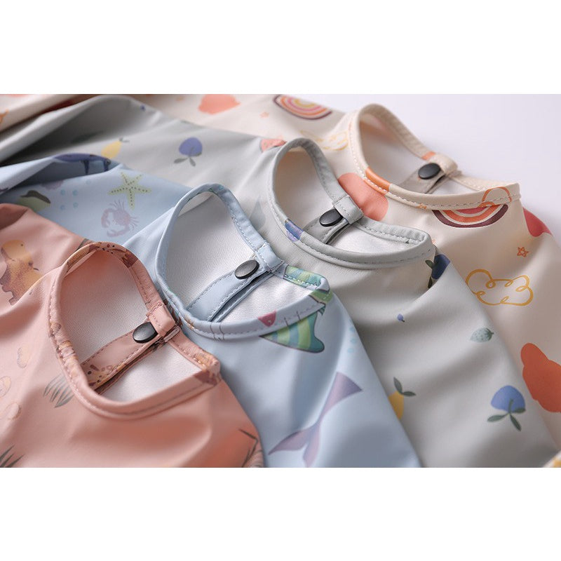 BIB BAYI BAJU LENGAN PANJANG/ BABY SILICONE CELEMEK MPASI /SLABBER/ TATAKAN AIR LIUR DQIN DB catalog