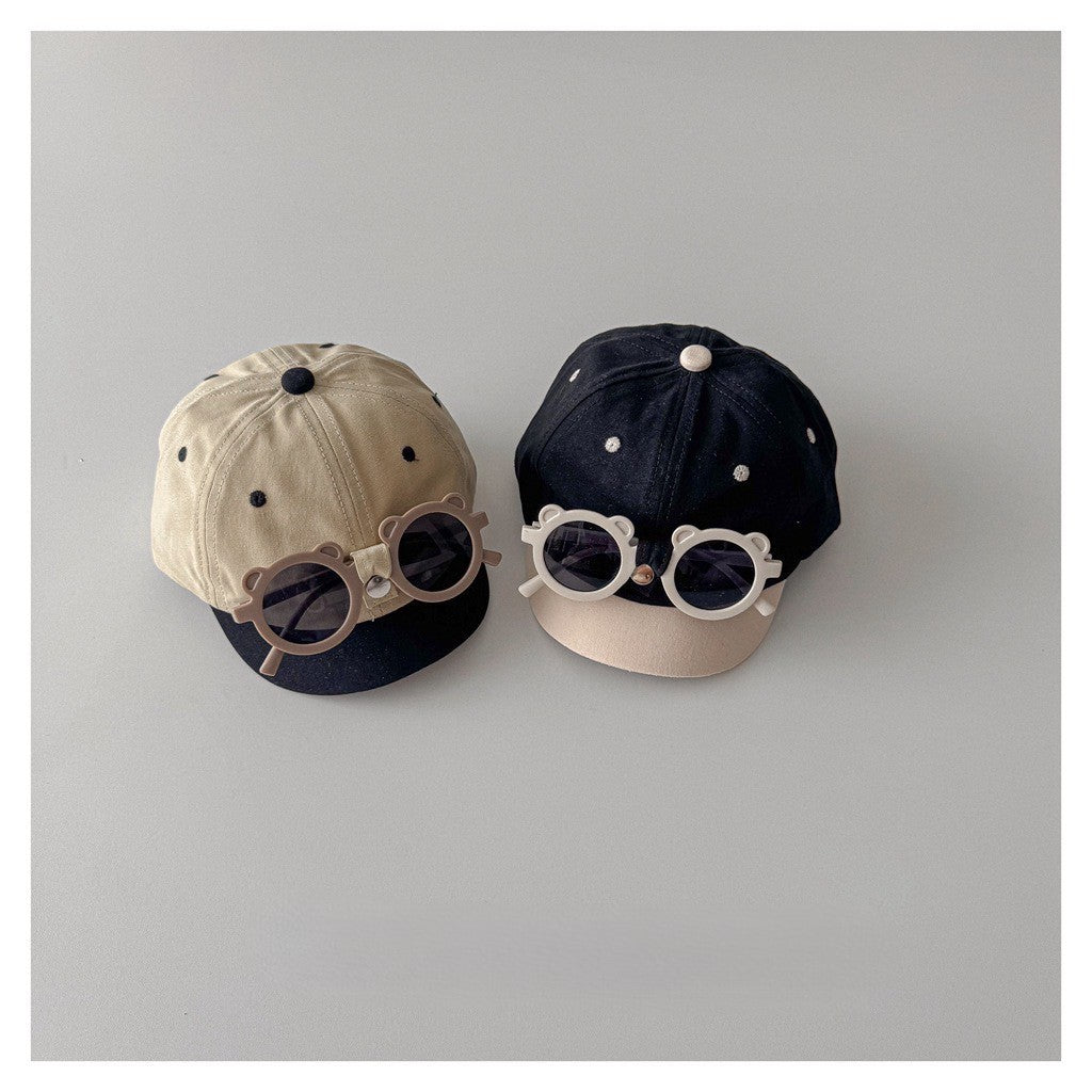 1-5 thn | TOPI BASEBALL UNIK KACAMATA ANAK BAYI KARAKTER LUCU LAKI-LAKI CATALOG OIMG OFU