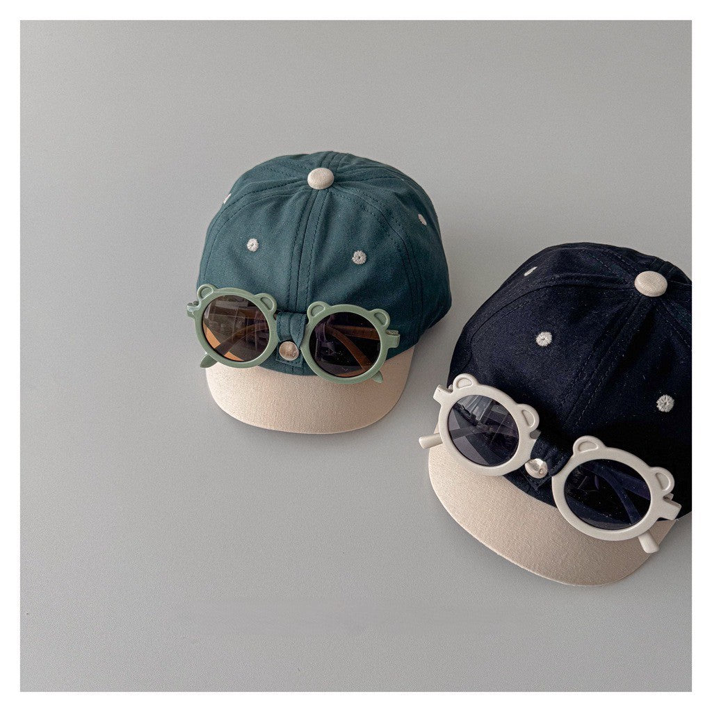 1-5 thn | TOPI BASEBALL UNIK KACAMATA ANAK BAYI KARAKTER LUCU LAKI-LAKI CATALOG OIMG OFU