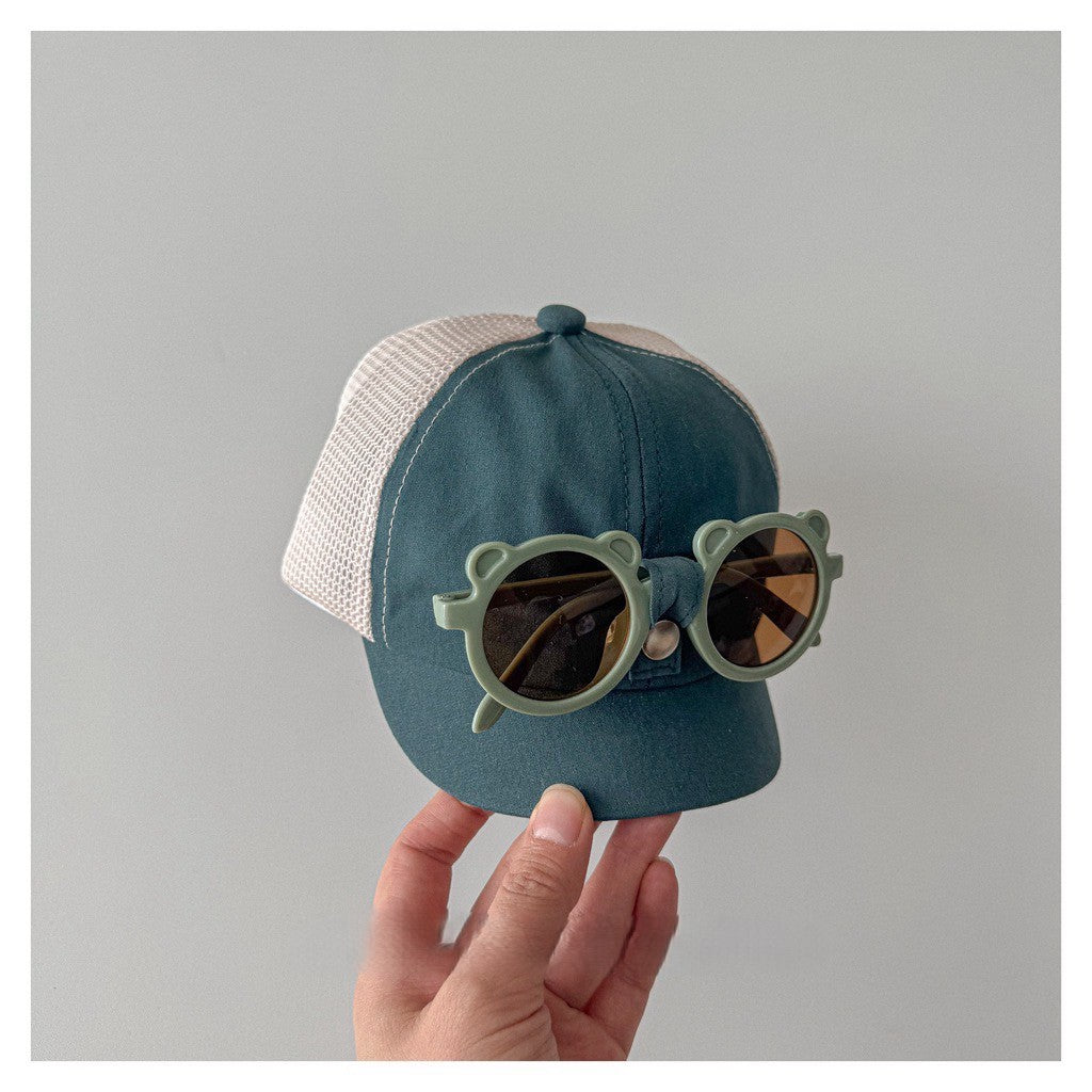 1-5 thn | TOPI BASEBALL UNIK KACAMATA ANAK BAYI KARAKTER LUCU LAKI-LAKI CATALOG OIMG OFU