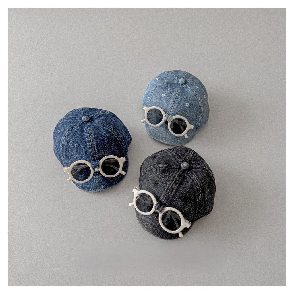 1-5 thn | TOPI BASEBALL UNIK KACAMATA ANAK BAYI KARAKTER LUCU UNISEX CATALOG OIMG OFK