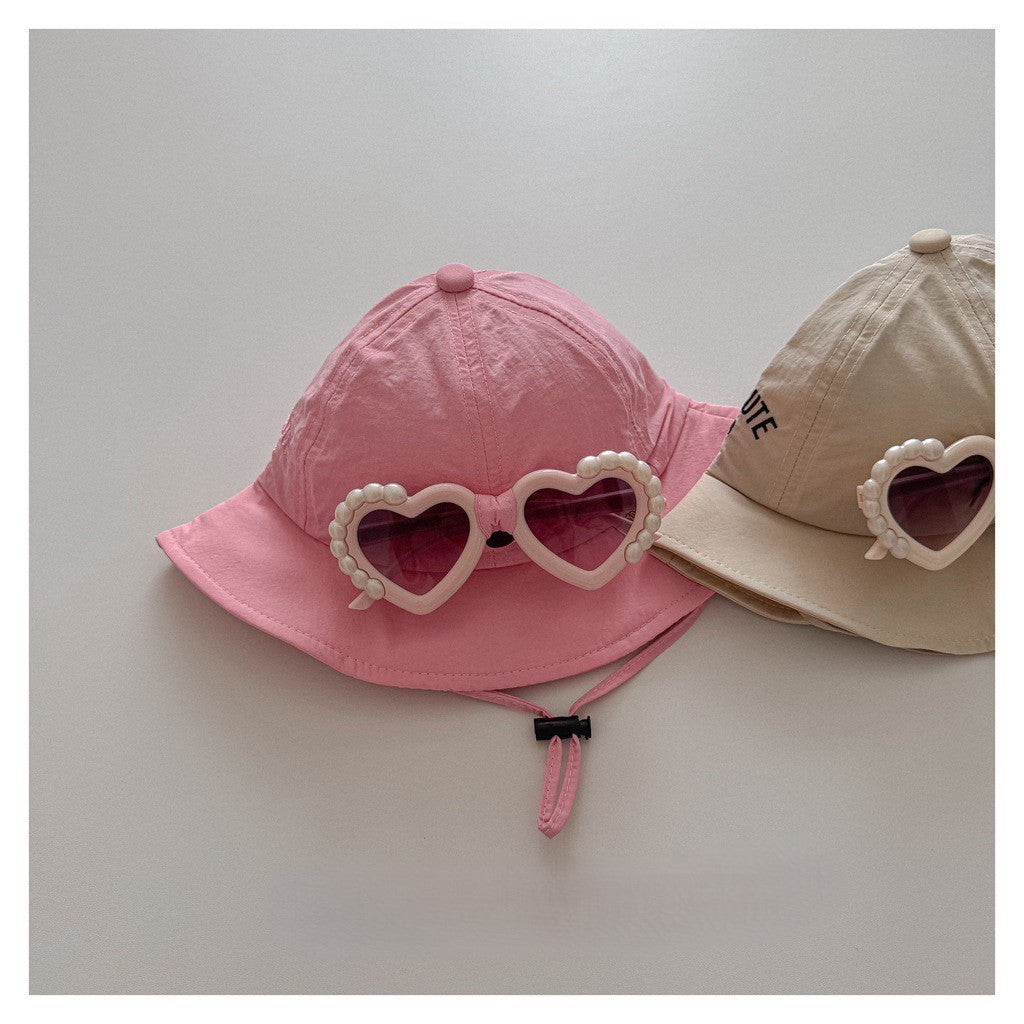 1-5 thn | TOPI BUCKET HAT UNIK KACAMATA ANAK BAYI KARAKTER LUCU PEREMPUAN CATALOG OIMG OFR