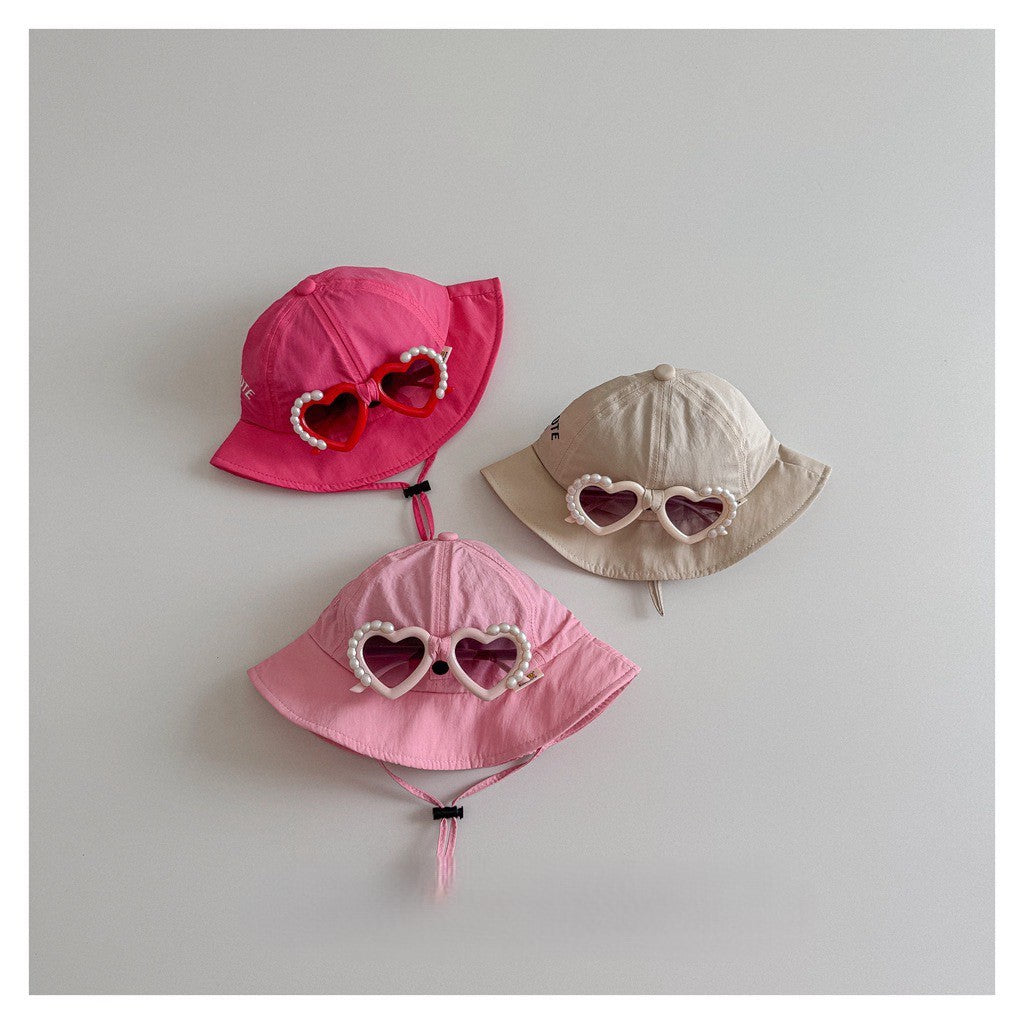 1-5 thn | TOPI BUCKET HAT UNIK KACAMATA ANAK BAYI KARAKTER LUCU PEREMPUAN CATALOG OIMG OFR