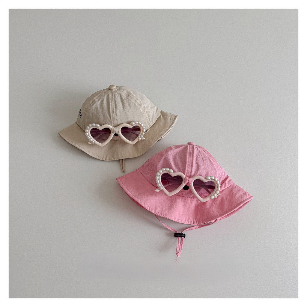 1-5 thn | TOPI BUCKET HAT UNIK KACAMATA ANAK BAYI KARAKTER LUCU PEREMPUAN CATALOG OIMG OFR