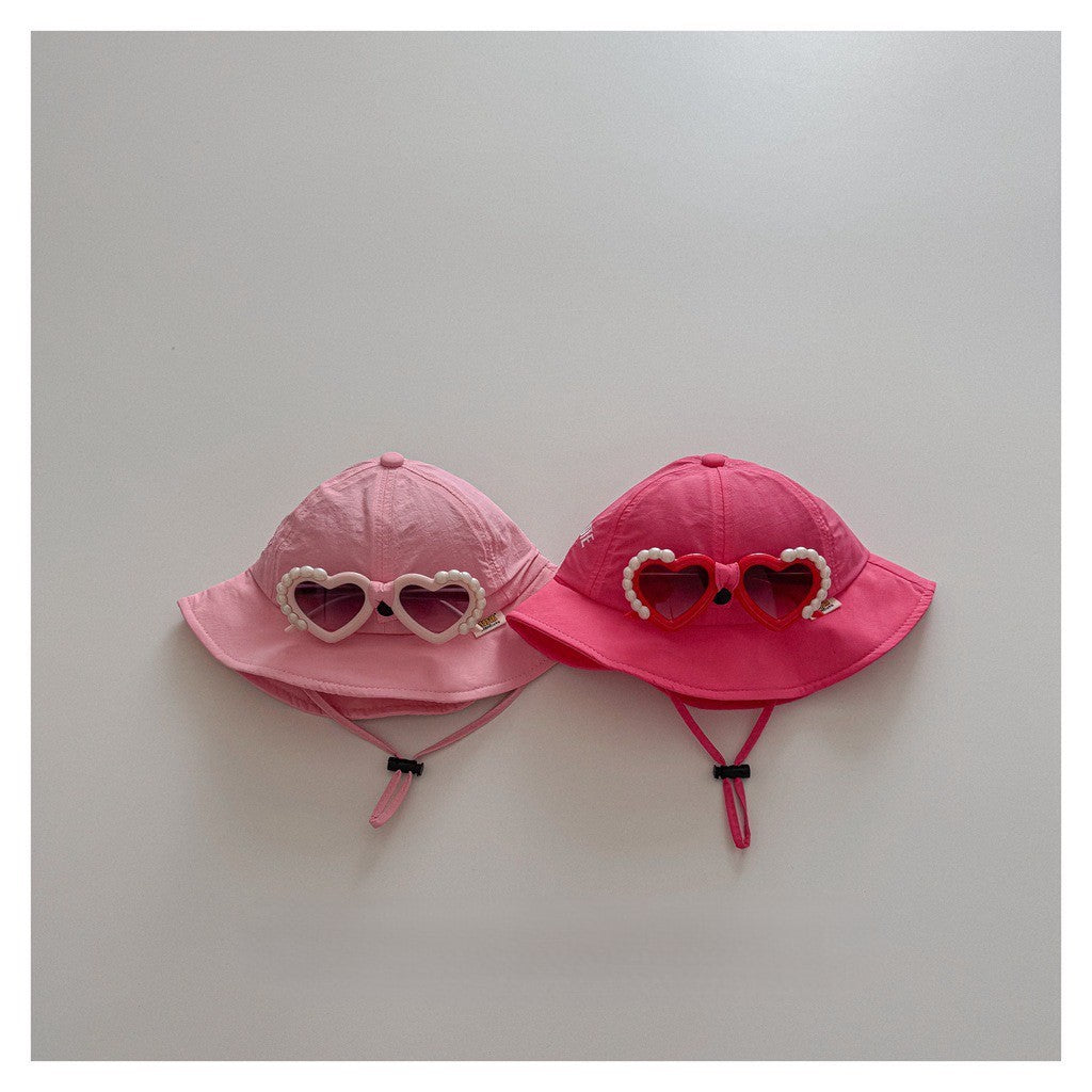 1-5 thn | TOPI BUCKET HAT UNIK KACAMATA ANAK BAYI KARAKTER LUCU PEREMPUAN CATALOG OIMG OFR