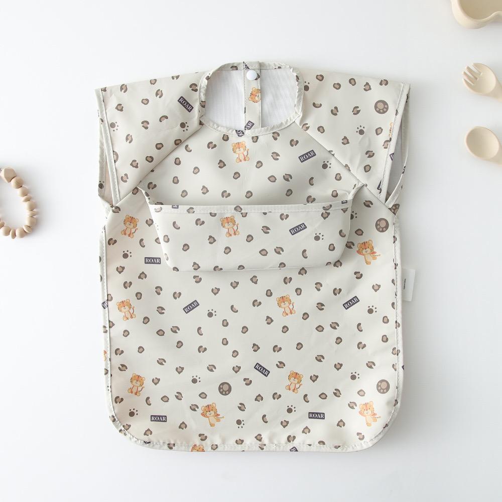 BIB BAYI BAJU BLW  / BABY SILICONE CELEMEK MAKAN MPASI / SLABBER / TATAKAN AIR LIUR DQIN DN catalog