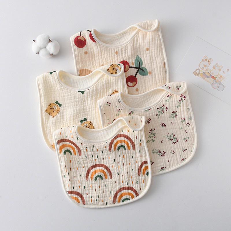 Premium BIB SLABBER BUNGA BAYI SET CELEMEK TATAKAN LIUR ANAK catalog DQIN DQ