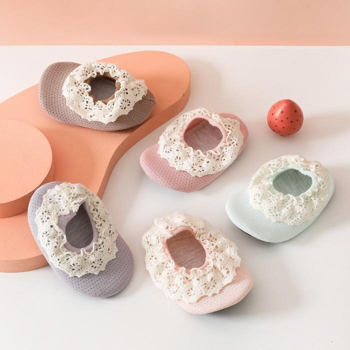 0-2 thn KAOS KAKI ANTI SLIP PREWALKER SEPATU BAYI ANAK SHOES QN QAP