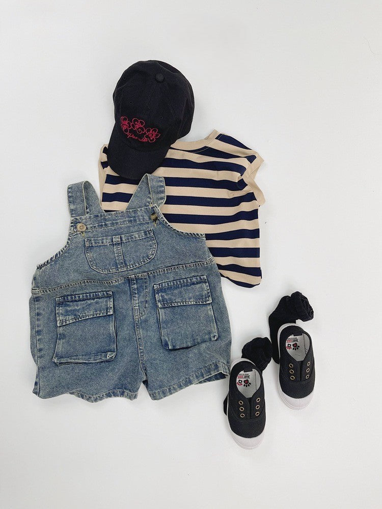 1-5thn | Tshirt Kaos Korea Basic Oblong Kutang Anak Laki-laki Pakaian Bayi KQHZ catalog KAQ