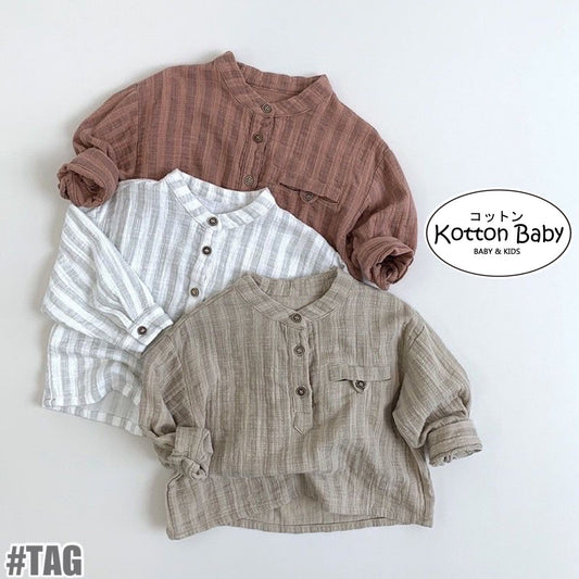 1-5thn | Kemeja Korea Formal Kaos Oversize Anak Unisex Pakaian Bayi MYTT catalog TAG