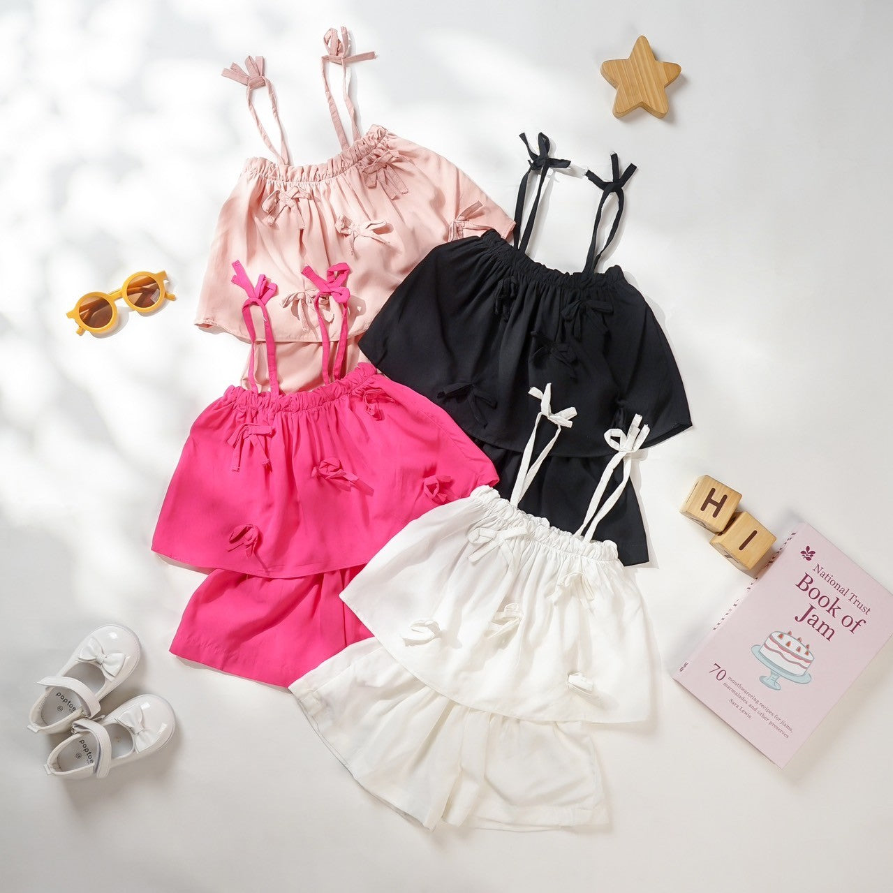 TINYME 0-5 thn || SETELAN ANAK SET ATASAN CELANA RUFFLE BAYI catalog TMTM GISELLE