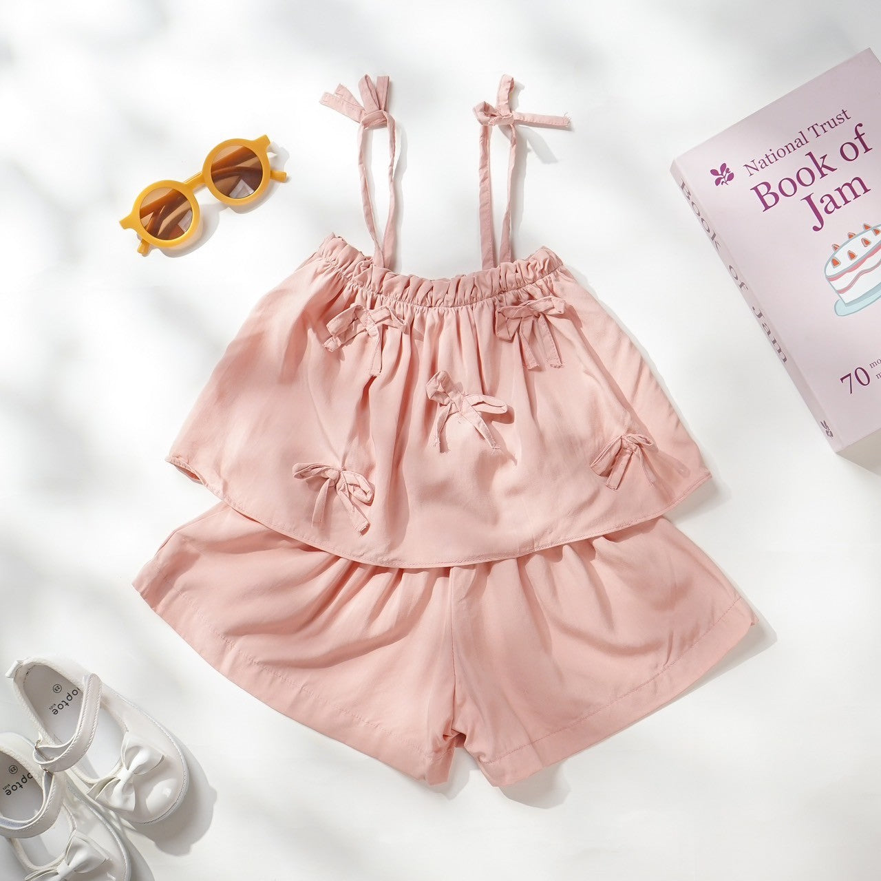 TINYME 0-5 thn || SETELAN ANAK SET ATASAN CELANA RUFFLE BAYI catalog TMTM GISELLE