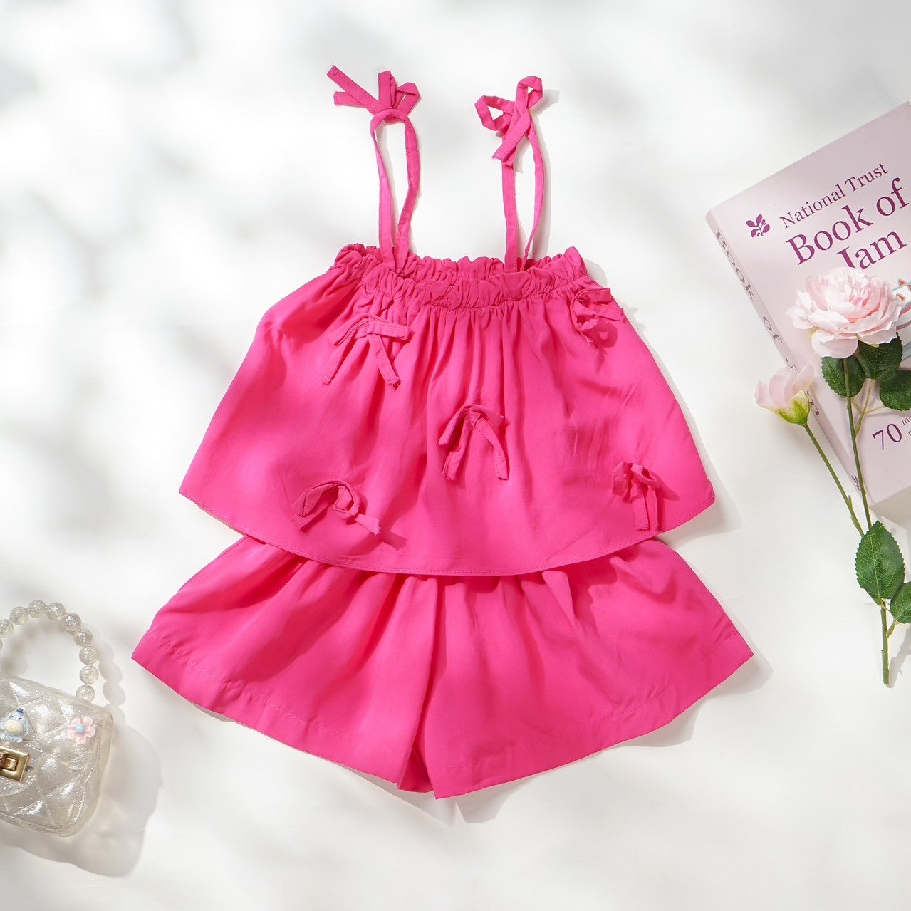 TINYME 0-5 thn || SETELAN ANAK SET ATASAN CELANA RUFFLE BAYI catalog TMTM GISELLE