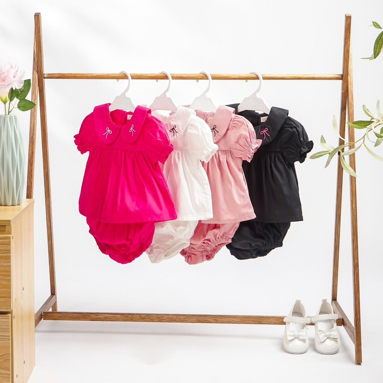 TINYME 0-18 bln || SETELAN ANAK SET ATASAN PEPLUM CELANA  BAYI catalog TMTM GWEN