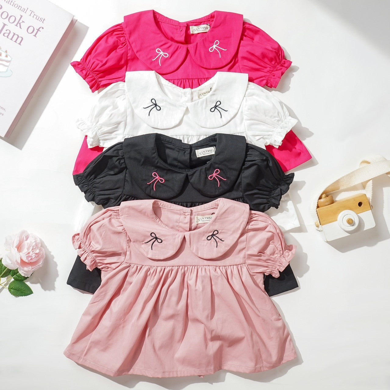 TINYME 0-18 bln || SETELAN ANAK SET ATASAN PEPLUM CELANA  BAYI catalog TMTM GWEN