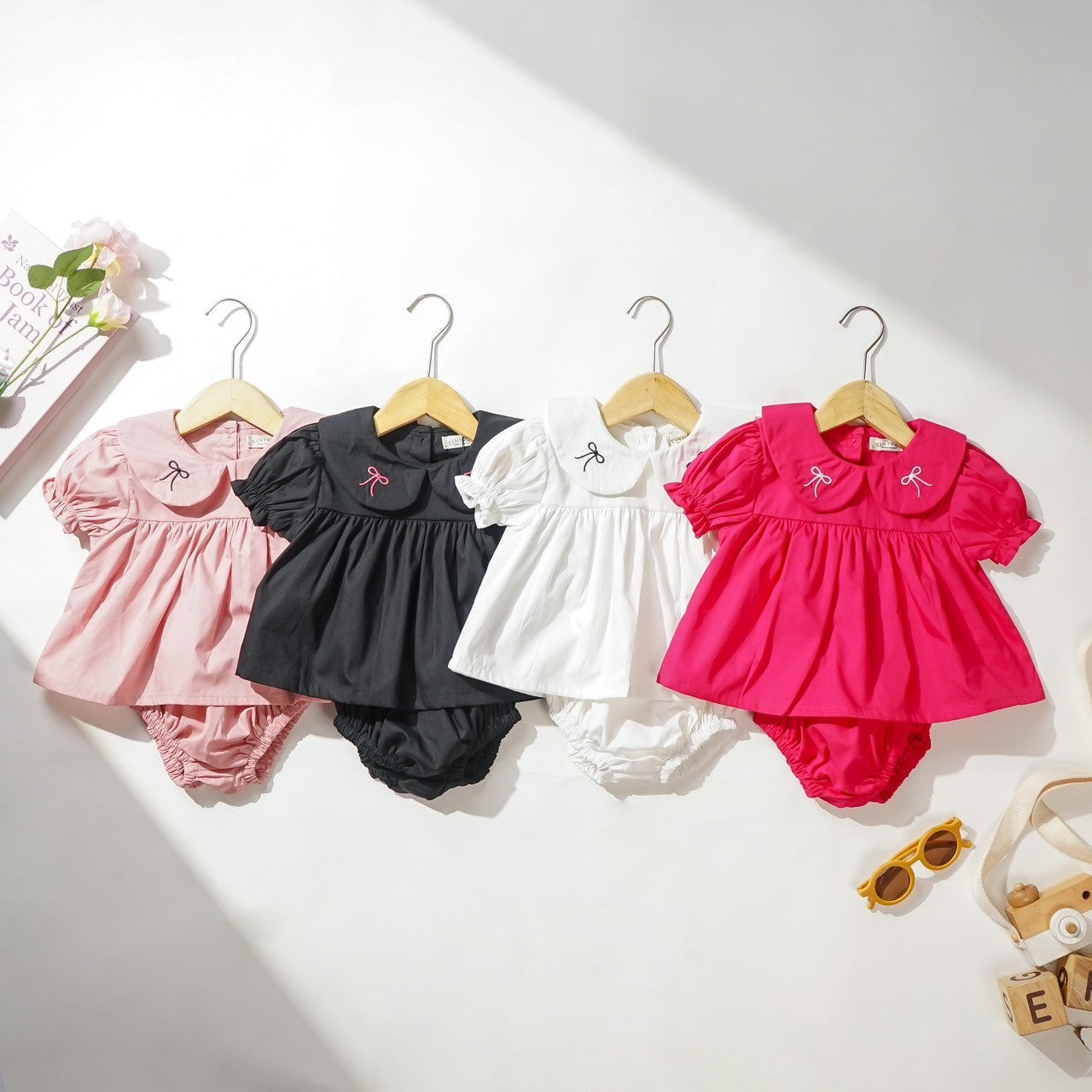 TINYME 0-18 bln || SETELAN ANAK SET ATASAN PEPLUM CELANA  BAYI catalog TMTM GWEN