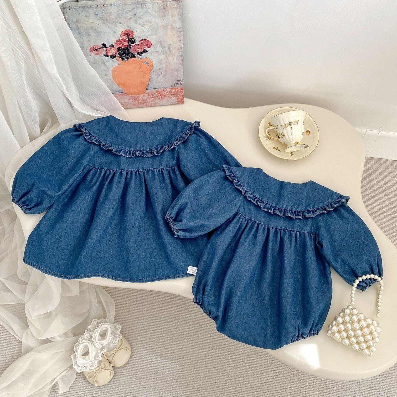 0-4thn | DRESS JUMPER BAJU BAYI ANAK JUMPSUIT ROMPER PEREMPUAN CATALOG DDWJ DBE