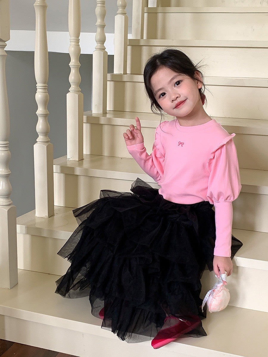 2-6 thn || ROK PANJANG TUTU ANAK SKIRT NGEMBANG TULLE catalog NXTY TAS