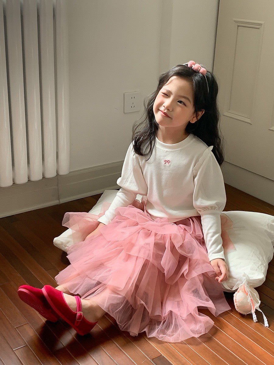 2-6 thn || ROK PANJANG TUTU ANAK SKIRT NGEMBANG TULLE catalog NXTY TAS