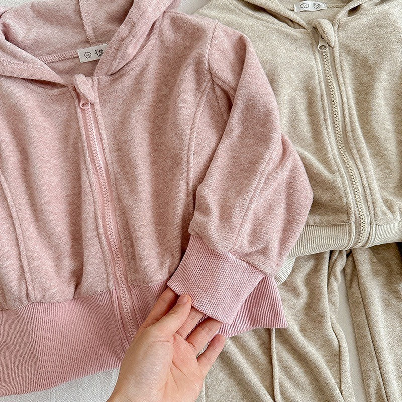 3-7 thn ||  Jaket Sweater + Celana (1SET) Anak Jacket Coat Anak Karakter ANAK PEREMPUAN catalog NXTY TAT