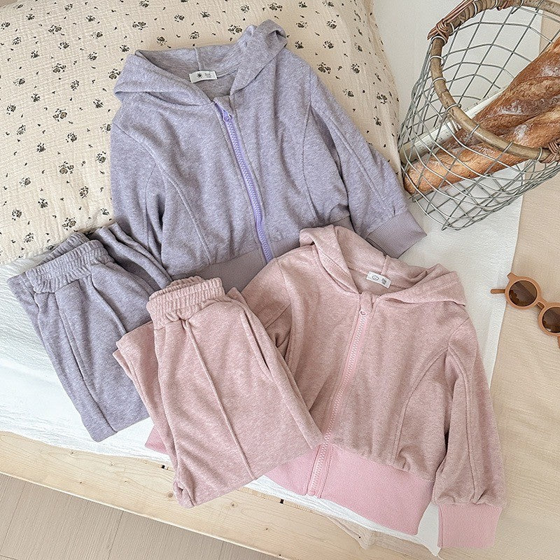 3-7 thn ||  Jaket Sweater + Celana (1SET) Anak Jacket Coat Anak Karakter ANAK PEREMPUAN catalog NXTY TAT