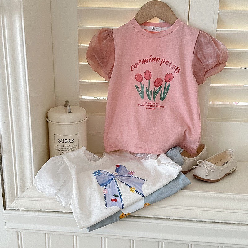 2-6 thn || ATASAN BAJU KAOS BASIC CASUAL BAYI PAKAIAN ANAK PEREMPUAN catalog NXTY TAV