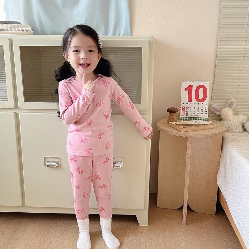 2-6 thn || SETELAN BAJU PIYAMA + CELANA (1 set) ANAK JALAN CASUAL BAJU catalog NXTY TBG