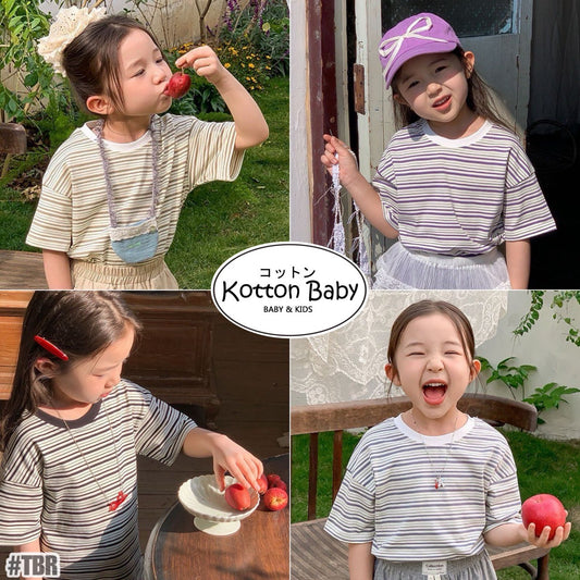 2-6 thn || ATASAN BAJU KAOS BASIC CASUAL BAYI PAKAIAN ANAK PEREMPUAN catalog NXTY TBR