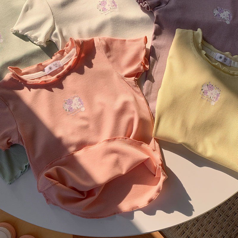 2-6 thn || ATASAN BAJU KAOS BASIC CASUAL BAYI PAKAIAN ANAK PEREMPUAN catalog NXTY TBS