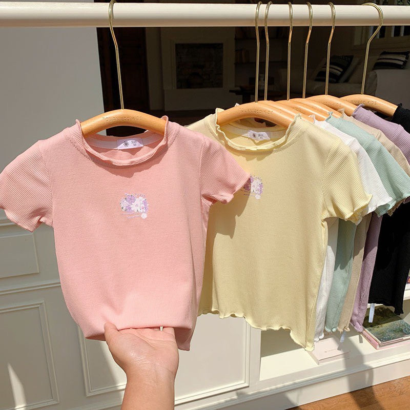 2-6 thn || ATASAN BAJU KAOS BASIC CASUAL BAYI PAKAIAN ANAK PEREMPUAN catalog NXTY TBS