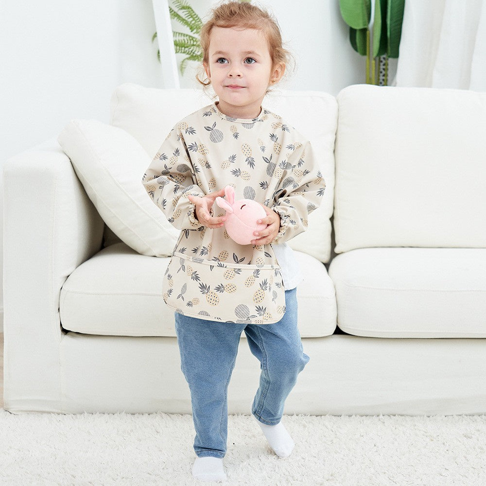 BIB BAYI BAJU LENGAN PANJANG/ BABY SILICONE CELEMEK MPASI /SLABBER/ TATAKAN AIR LIUR DQIN DB catalog