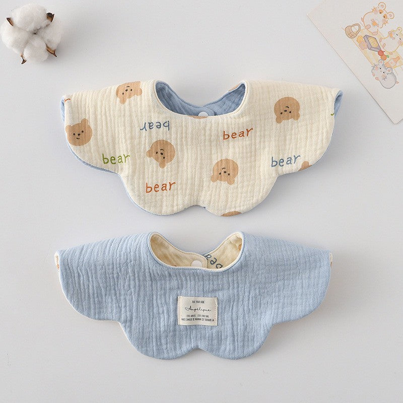 Premium BIB SLABBER BUNGA BAYI SET CELEMEK TATAKAN LIUR ANAK catalog DQIN DAB