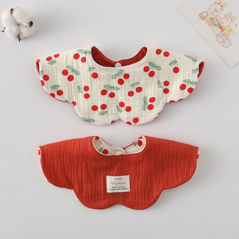 Premium BIB SLABBER BUNGA BAYI SET CELEMEK TATAKAN LIUR ANAK catalog DQIN DAB